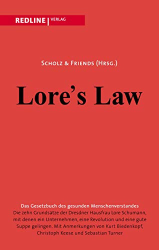 Lore's law: Das Gesetzbuch des gesunden Menschenverstandes