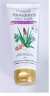 Patanjali Saundarya Face Wash 60Ml Pack Of 2