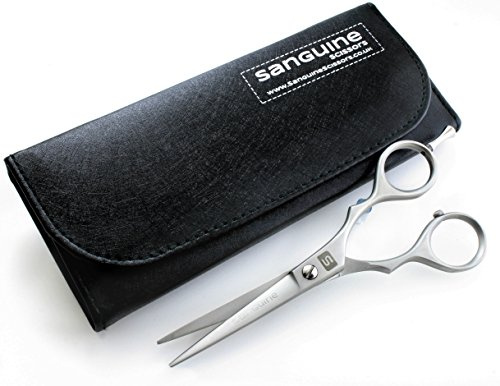 Friseurschere Haarschere mit Pony und Fringenschneider in Präsentationsbox