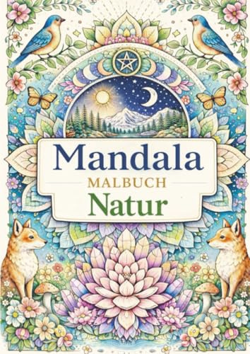 Mandala malbuch, Natur: Tim und Struppi