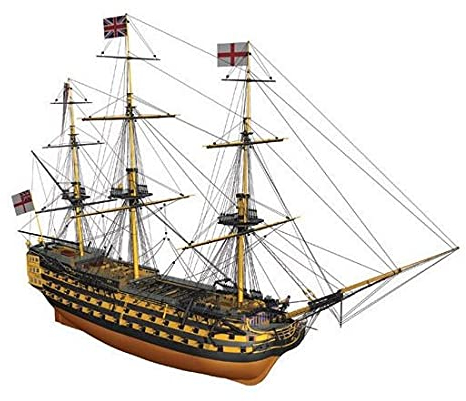 HMS VICTORY WOODEN MODEL SHIP KIT 1:200 500 MM LONG