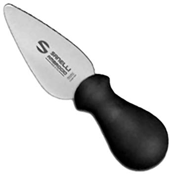 Sanelli Ambrogio S202.012 Ambrogio Sanelli-Supra-Coltello Pavia, Ideale per Grana e Parmigiano. Manico Ergonomico in Polipropilene. Lama: Liscia, in Acciaio Inox. Cm: 12, Stainless Steel