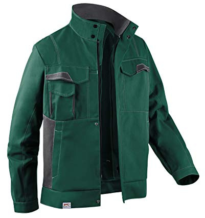 KÜBLER Workwear | IMAGE DRESS Arbeitsjacke | moosgrün/anthrazit | Größe 46