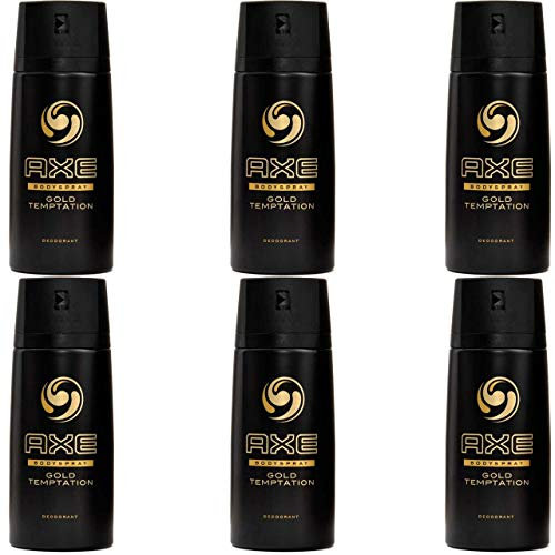 6* Axe Deospray Deo Bodyspray 150ml Gold Temptation 6 * 150ml