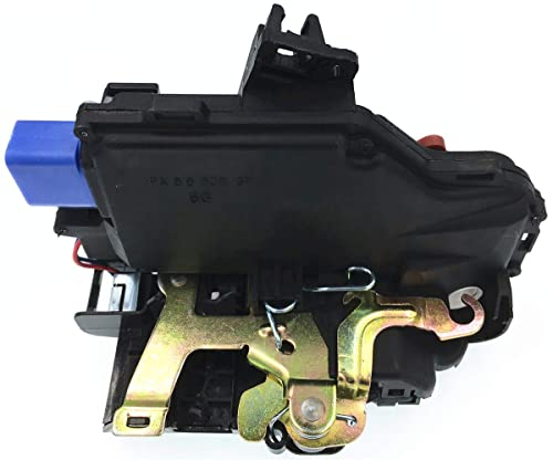 HZTWFC Frente izquierdo actuador de bloqueo de puerta mecanismo central 9 pines 3D1837015 3D1837015A 3D1837015AB Para VW Caddy GOLF V JETTA TOUAREG TOURAN Para Seat Altea Toledo Para Skoda Octavia