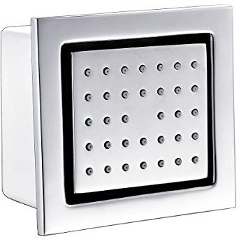 Tecmolog Regendusche Messing Dusche Massagedüsen Platz Seitenbrausen Dusche auf Wand Duschkörper Spray Massagedüsen für Badezimmer, SFA028A
