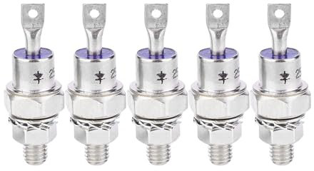 5 Paar 25HFR120/25HF120 Gleichrichterdiode, Eisenbasis Gleichrichter mit Vorwärts Rückwärtspolarität zum Laden und Konvertieren von Batterien 25A 1200V