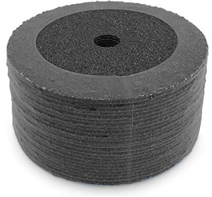 BHA Silicon Carbide Resin Fiber Sanding and Grinding Discs, 7” x 7/8” Arbor Hole - 25 Pack (60Grit)