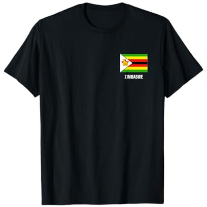 Bandiera dello Zimbabwe Maglietta