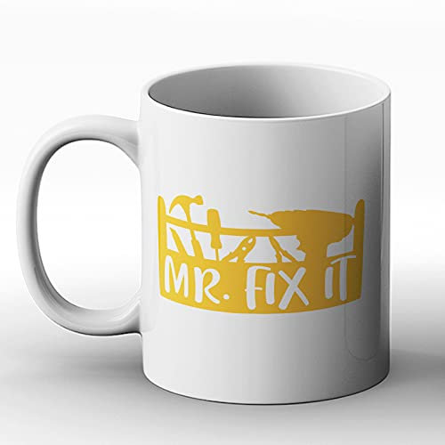 BWW Print - Mr. Fix It - Printed Mug, Ceramic, 11fl.oz.