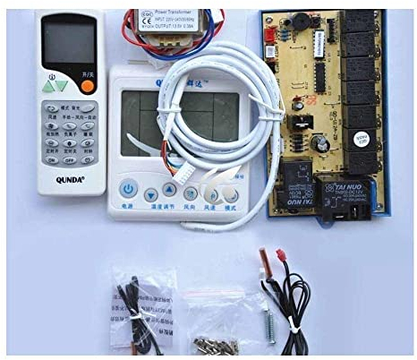 ZoiKoM [Accesorios para electrodomésticos] para aire acondicionado, panel de control de placa de computadora, pantalla universal de tira modificada Panacea QD-U12A
