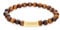 Tommy Hilfiger Jewelry Armband mit Schmuckperlen für Herren Mit Steinen aus Tigerauge - 2790582