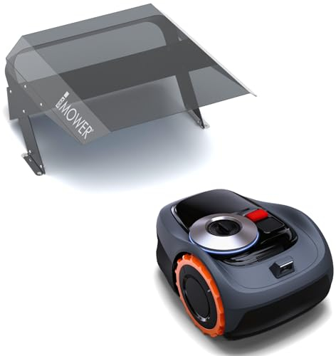 Idea Mower Mähroboter Garage Mobius kompatibel mit Segway Navimow Series i, Dach für Rasenmäher