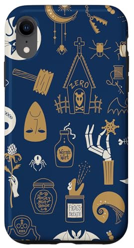 iPhone XR Disney The Nightmare Before Christmas Mystic Halloween Icons Case