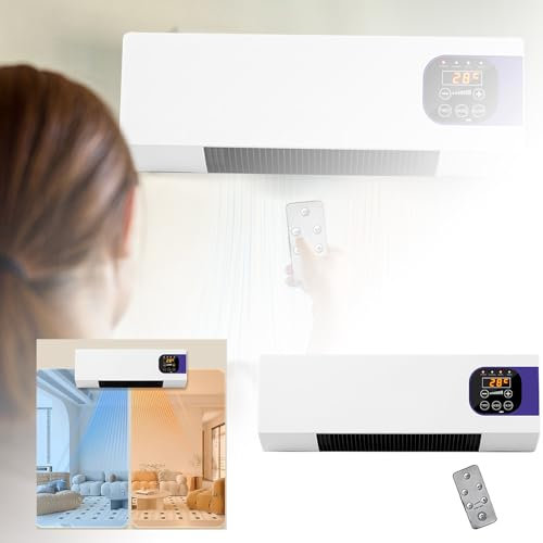 Wall Fan With Remote Rechargeable Fan Portable Camping Discover The Perfect Solution For Optimal Indoor Temperature With Our Function Wall Mounted Fan Heater