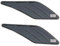 Kotflügel für Autos Auto Air für Vent Aufkleber Seite für Kotflügel Aufkleber Universal für Audi A3 8P 8V A4 B8 A5 A6 C6 C7 A7 A8 Q3 Q5 Q7 RS5 RS6 RS7 S3 S4 S5 TT(B Glossy Black)