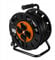 NEO TOOLS Kabeltrommel - 4 Steckdosen - 230 V - IP20 schwarz - Kabeltrommel/Kabeltrommel mit 4 Steckdosen - Mit Thermosicherung und Erdungsanschluss - Leistung: 3600 W 3 x 2,5 mm 40 m