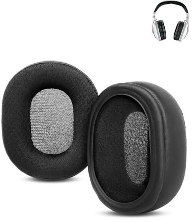 XRHTONG Breathable Replacement Earpads Compatible with Turtle Beach i30 Beach i60 Headphones Ear pads Cushion(Breathable Fabric/High Density Foam)