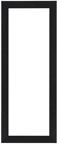 Home Decoration - Bilderrahmen 20x60 cm - Schwarz Matt - Bilderrhamen aus MDF mit Antireflex Kunstglas - Fotorahmen 20x60 cm - Colonia