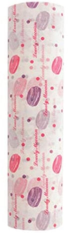 Wax Paper Rolls Food - Beeswax Wraps, Organic Bees Wax Wrappers | Make Cleaning Easier Food Grade Wrap Paper, Non Stick Waterproof Wax Paper Liners Wrapping Sheets (25 * 21.5cm)