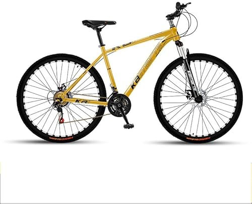 TgGreat Mountainbike, Mountainbike MTB Fahrrad, 27,5 Und 29 Zoll Kohlenstoffstahl MTB Fahrrad HöHenverstellbar Mit KotflüGeln Erwachsene Mountainbike Mit Federgabel Und Scheibenbremse