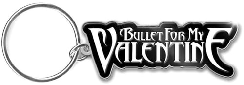 Rock Off officially licensed products Bullet For My Valentine Logo Keychain Keyring One Size
