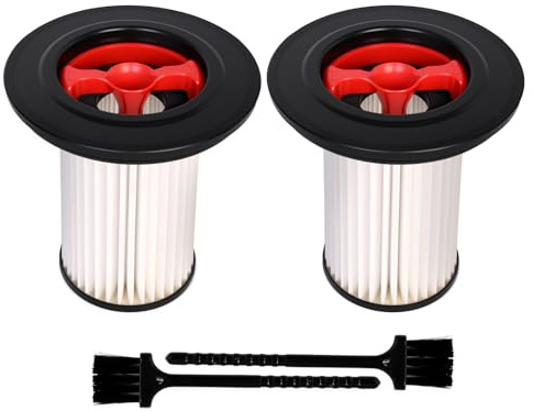 Gullskies Ersatzfilter Set für Bosch Serie 8, 2 Filter und Bürsten | 2 Filter und 2 Bürsten, waschbar, passend für 12023349/12036642, für regelmäßige Pflege und stabilen Luftstrom.