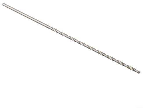 Extra langer HSS-Bohrer, Durchmesser 2, 5, 6, 5 mm, Länge 160, 300 mm, hergestellt zum Bohren von Stanzstahl, Federstahl, Edelstahl, Holz, Kunststoff, mit geradem Schaft (250 mm-2,5)