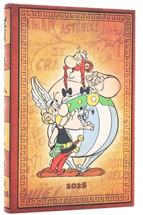 12-Monatskalender. 2026 Asterix & Obelix Mini Horizontal