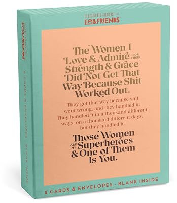 Em & Friends Elizabeth Gilbert Women I Love & Admire Boxed Cards Singles