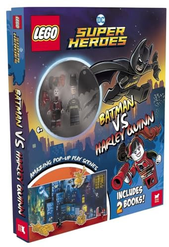 LEGO® DC Super Heroes(TM): Batman vs. Harley Quinn (with Batman(TM) and Harley Quinn(TM) minifigures, pop-up play scenes and 2 books) (LEGO® Minifigure Activity)