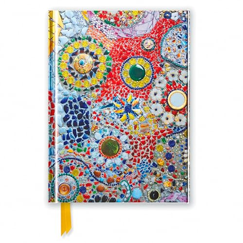Gaudi (Inspired By): Mosaic (Foiled Pocket Journal) (Flame Tree Notebook): Unser hochwertiges, liniertes Blankbook mit festem, künstlerisch geprägtem ... Notizbuch DIN A 6 mit Magnetverschluss)
