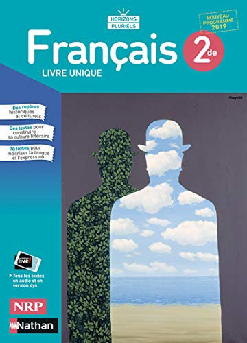 Français Horizons Pluriels 2de - manuel élève (nouveau programme 2019)