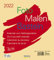 Foto-Malen-Basteln Bastelkalender beige 2022: Fotokalender zum Selbstgestalten. Do-it-yourself Kalender mit festem Fotokarton. Format: 21,5 x 24 cm