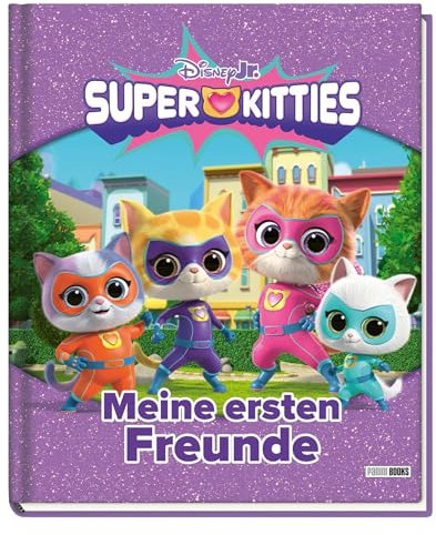 Disney Junior SuperKitties: Meine ersten Freunde: Kindergartenfreundebuch mit wattiertem Cover