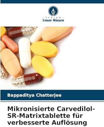 Mikronisierte Carvedilol-SR-Matrixtablette für verbesserte Auflösung: DE