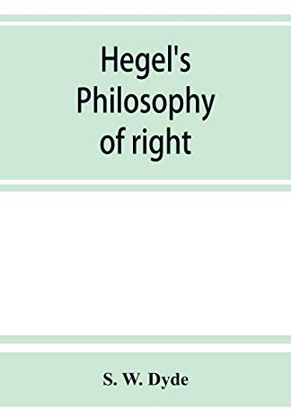 Hegel's Philosophy of right