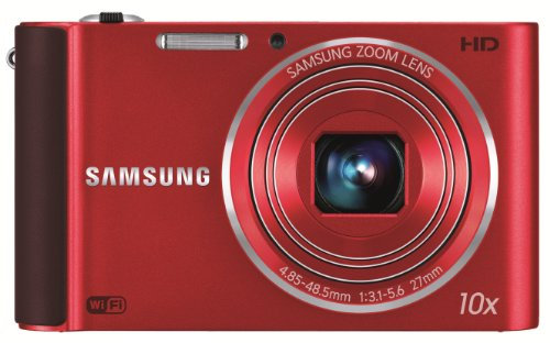 Samsung ST200 F Fotocamera Digitale da 16,40 Mp, Rosso