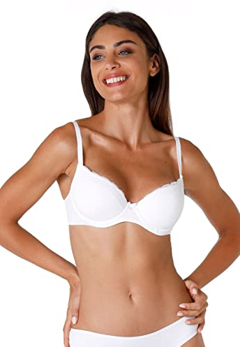 Lovable Reggiseno Balconette con Ferretto e Coppe Leggermente Imbottite Sensual Touch Donna
