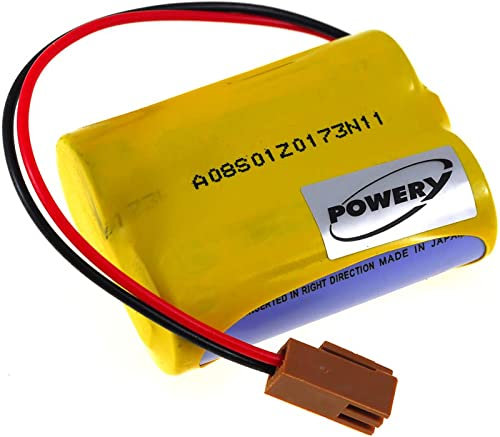 Powery Batterie SPS Lithium pour Panasonic de Type BR-AGCF2W, 6V, Lithium-Mangandioxid [ Batterie industrielles ]