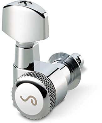 Schaller »M6 PIN SMB SL LOCKING MECHANIK - 6 LINKS« Satz Klemm-Mechaniken für E-Gitarre - Finish: Chrome, 10030220.01.50