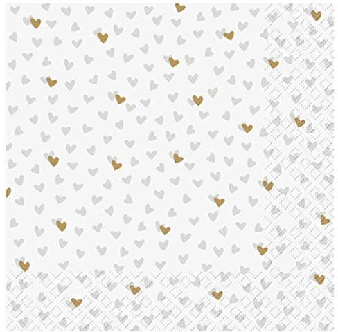 Stewo® Design Servietten 33x33cm Tissue 20 Stück Napkins (Lovelyn)