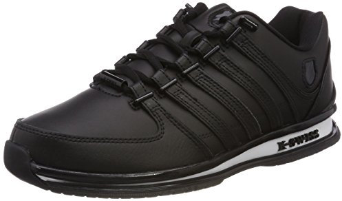 K-Swiss Herren Rinzler Sneaker, Black Gum, 49 EU
