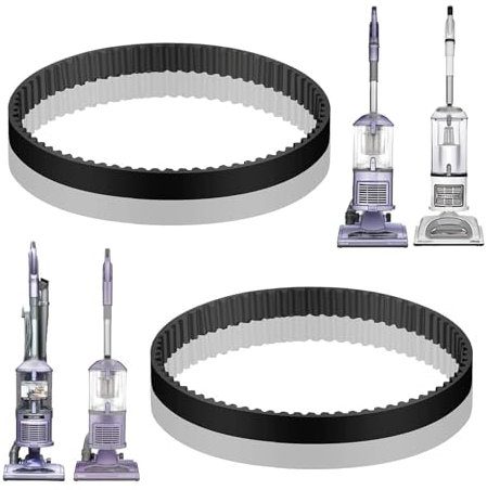 MEROM Replacement Belt Compatible with Shark NV350 NV351 NV352 NV355 Series Vacuum Cleaner for Shark Navigator Lift-Away Pro（2 Pack）