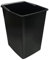 ARREGUI CBZ00422 Seau en plastique pour Poubelle de Recyclage 17 L | Compatible avec Poubelle de Cuisine Basic, Top, Round, Ecoclas, Ecoclas Plus | Avec poignée en métal | noir