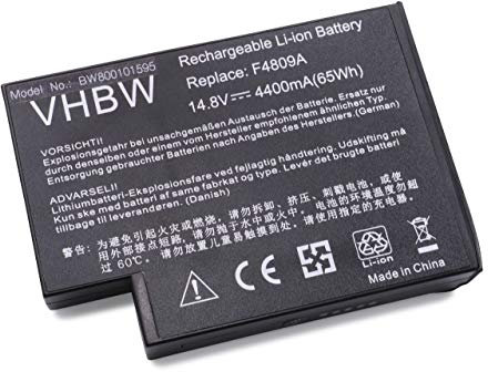 vhbw Batterie Compatible avec HP/CompaQ Pavilion ZE4220-DB385A, ZE4220-DB385AR, ZE4221, ZE4222 Ordinateur Portable (4400mAh, 14,8V, Li-ION)