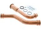 Vaillant ECOTEC Plus 824 831 Tubo de flujo de conexión de intercambiador de calor 0020068956