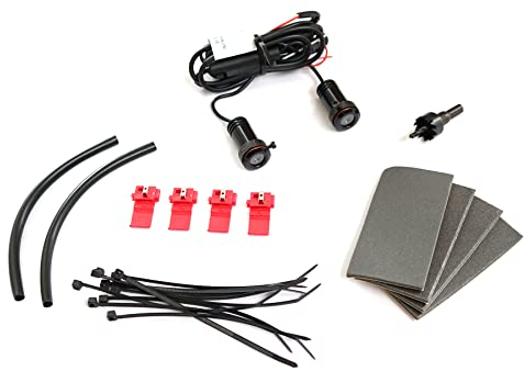Hyundai 99651ADE00N Türprojektion i30N LED Projektor Logo Emblem Vordertüren, weiße Projektionsfarbe, nur für Fahrzeuge mit Smart Key