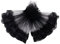 iSpchen Damen Spitzen Manschetten Sommer Armstulpen Pulswärmer Spitzen Schwarz Retro Horn Manschetten Sonnenschutz Fake Handgelenk Ärmel für Cosplay Hochzeit Party Kostüm Zubehör