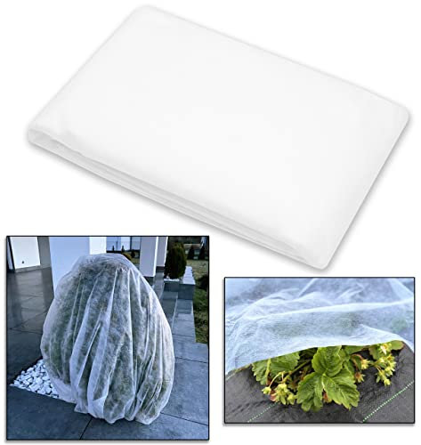 sarcia.eu Housse Protection hivernale Blanche 1,5m 15g/m2 50m